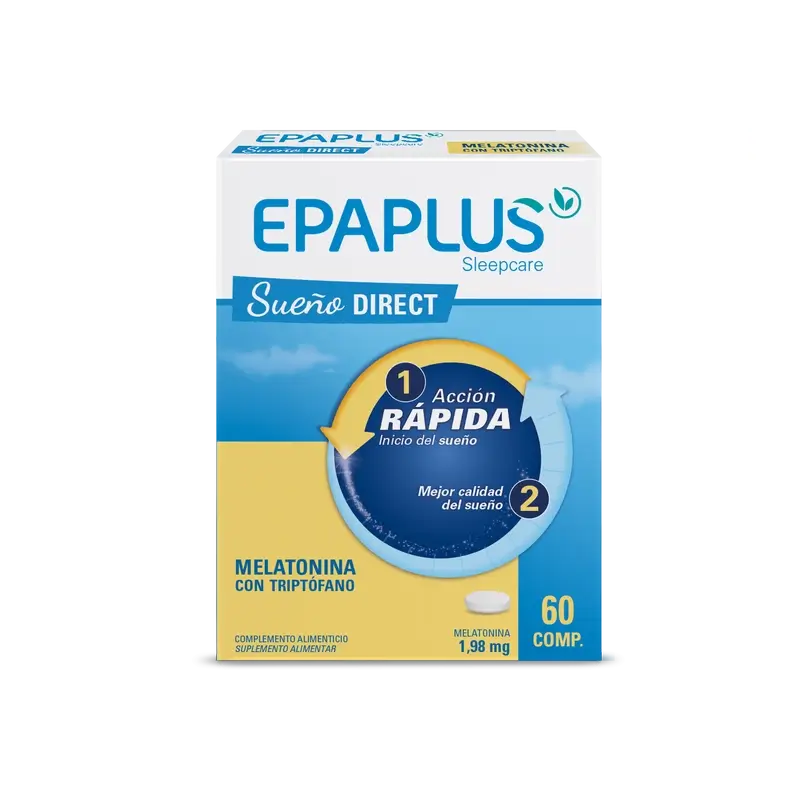 Epaplus Sleepcare Melatonin Direct With Tryptophan Plus , 60 tablets