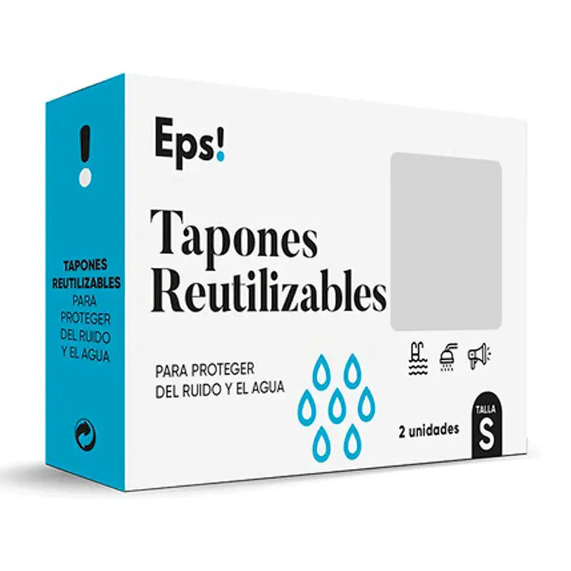 Eps! Reusable Plug Size S 2 pcs.