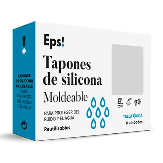 Eps! Mouldable Silicone Plug 6 units