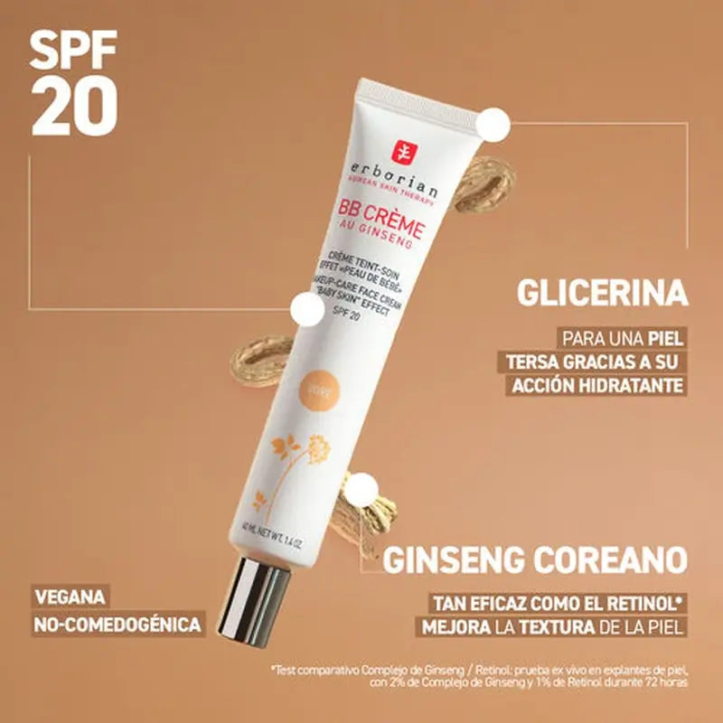 Erborian Bb Creme Chocolat, 40 ml