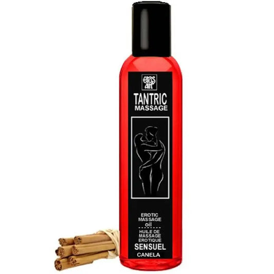 Eros-Art Natural Tantric and Aphrodisiac Cinnamon Massage Oil 30Ml