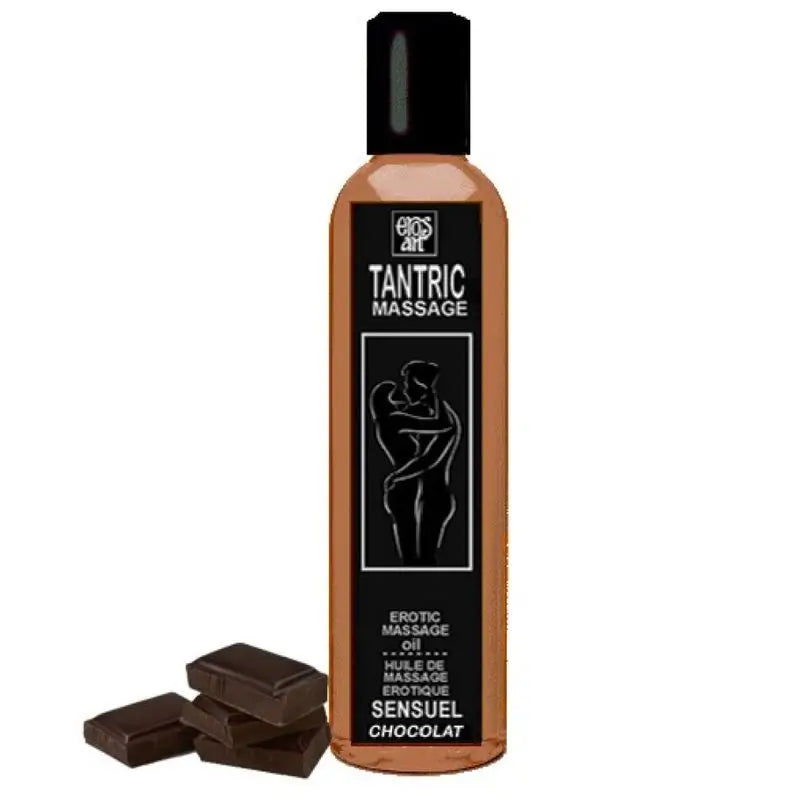 Eros-Art Tantric Massage Oil Natural And Aphrodisiac Chocolate 30Ml