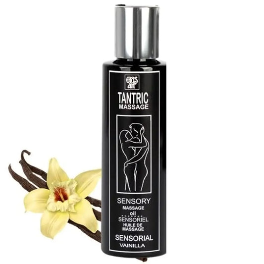 Eros-Art Natural Tantric Massage Oil and Aphrodisiac Vanilla 100Ml