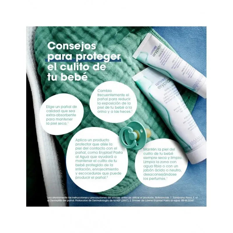 Eryplast Lutsine E45 Crème pour le change de bébé à base d'eau 125 gr
