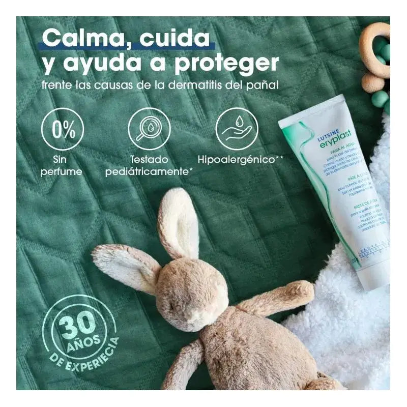 Eryplast Lutsine E45 Crème pour le change de bébé à base d'eau 125 gr