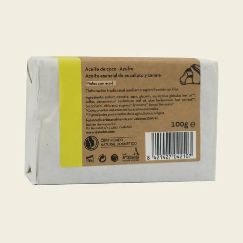 Savon sulfureux Essabo 100Gr.