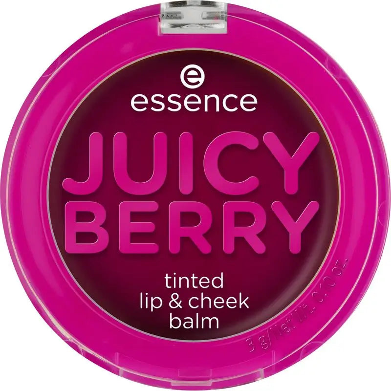Essence Juicy Berry Violet Colour Lip & Cheek Balm, 3 g