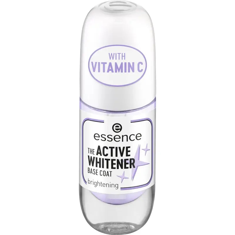 Essence The Active Whitener Base de blanchiment des ongles, 8 ml