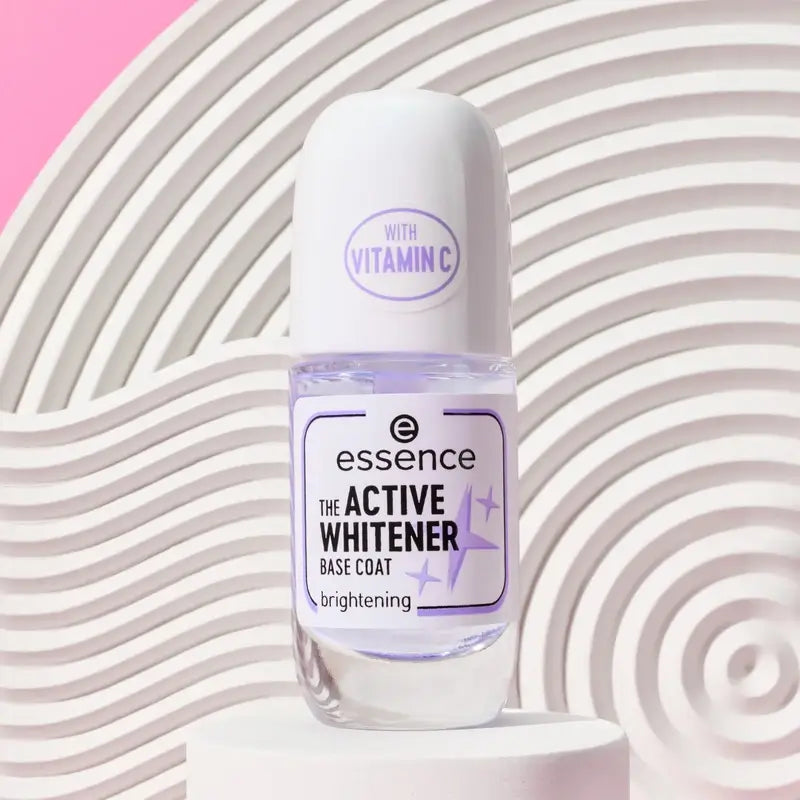 Essence The Active Whitener Base de blanchiment des ongles, 8 ml