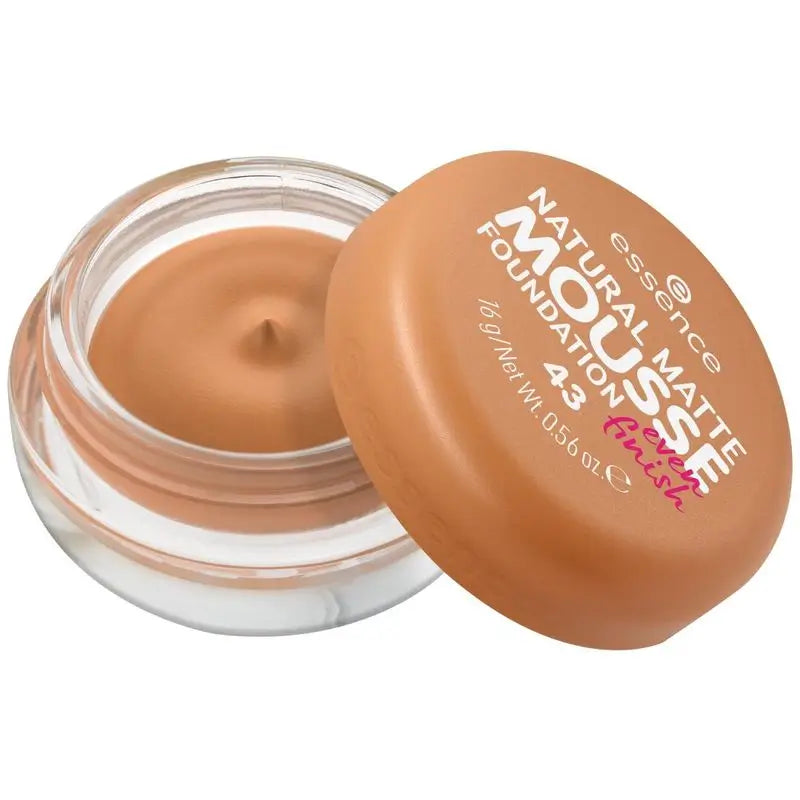 Essence Makeup In Mousse Natural Matte Mousse Foundation 43, 16 gr
