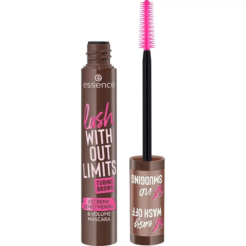 Essence Brown Lash Without Limits Mascara en tube allongeant et volumineux 05 , 13 ml