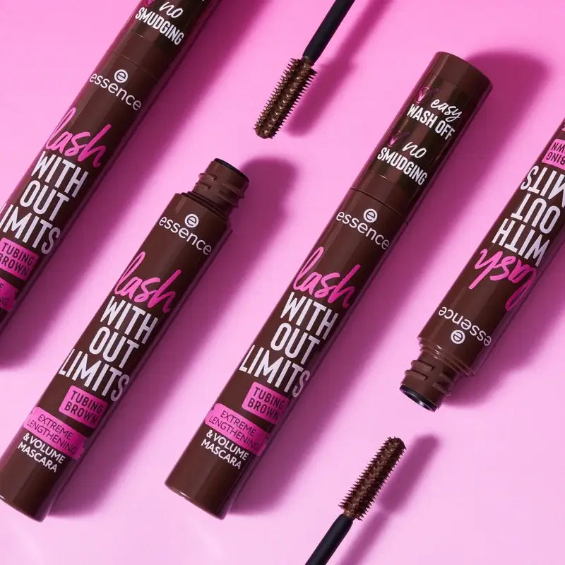Essence Brown Lash Without Limits Mascara en tube allongeant et volumineux 05 , 13 ml