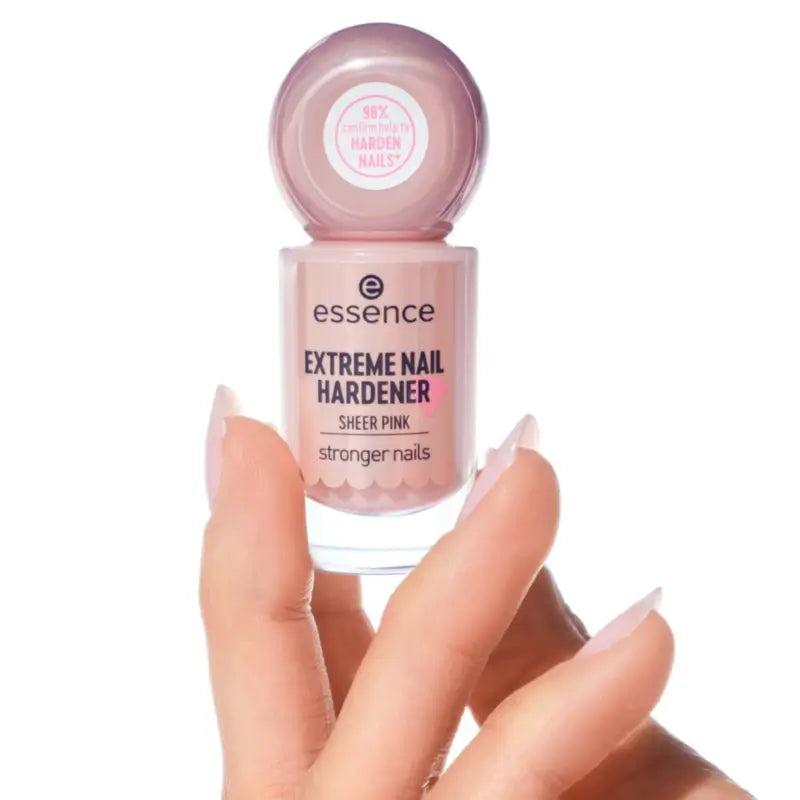 Essence Durcisseur pour ongles Extreme Nail Hardener Sheer Pink, 8 ml