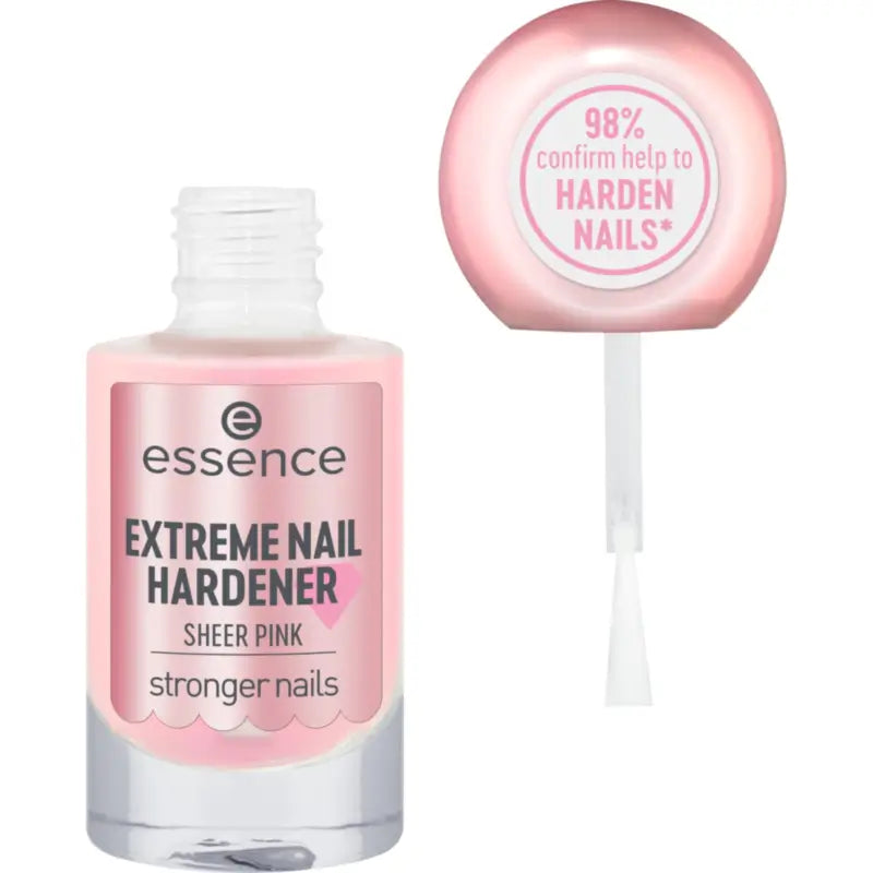 Essence Durcisseur pour ongles Extreme Nail Hardener Sheer Pink, 8 ml