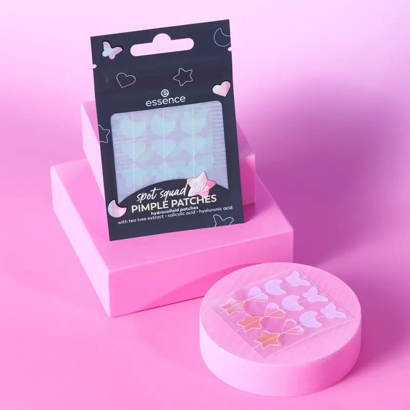 Essence Spot Squad Holo 10 Pimple Patches, 24 pièces