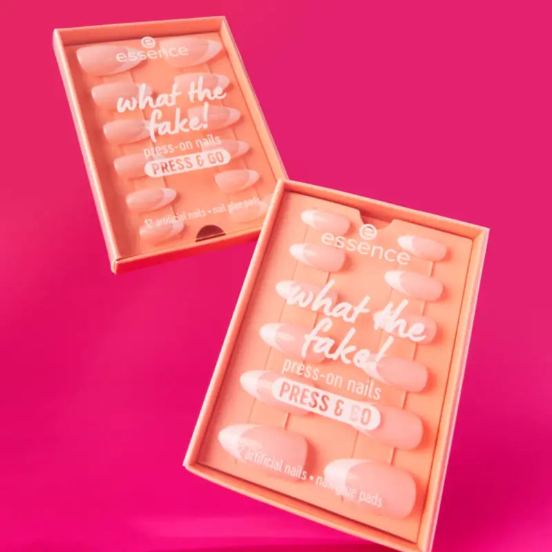 Essence - Faux ongles « What The Fake ! » Press & Go 01, 12 articles