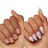 Essence Manicure Set With False Nails What The Fake ! Press-On Nails 01 , 28 pièces