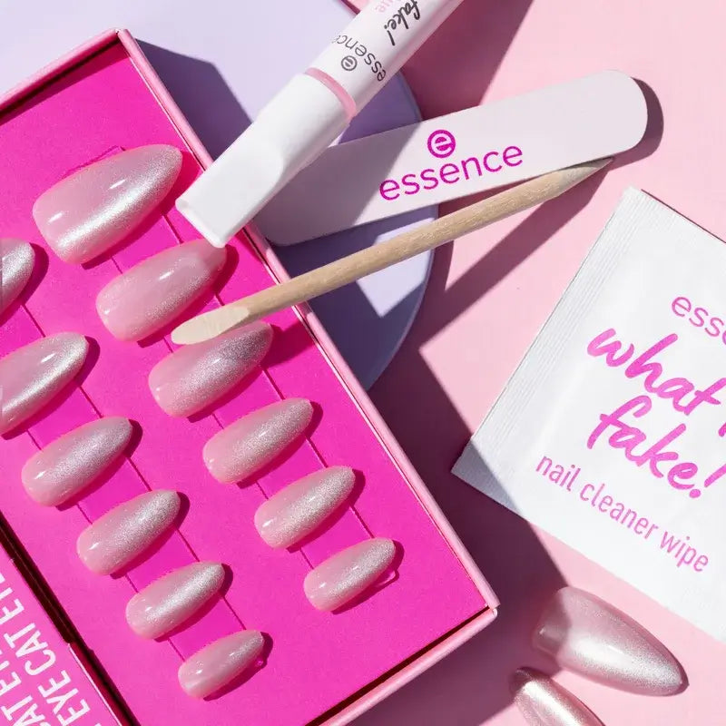 Essence Manicure Set With False Nails What The Fake ! Press-On Nails 02 , 28 pièces