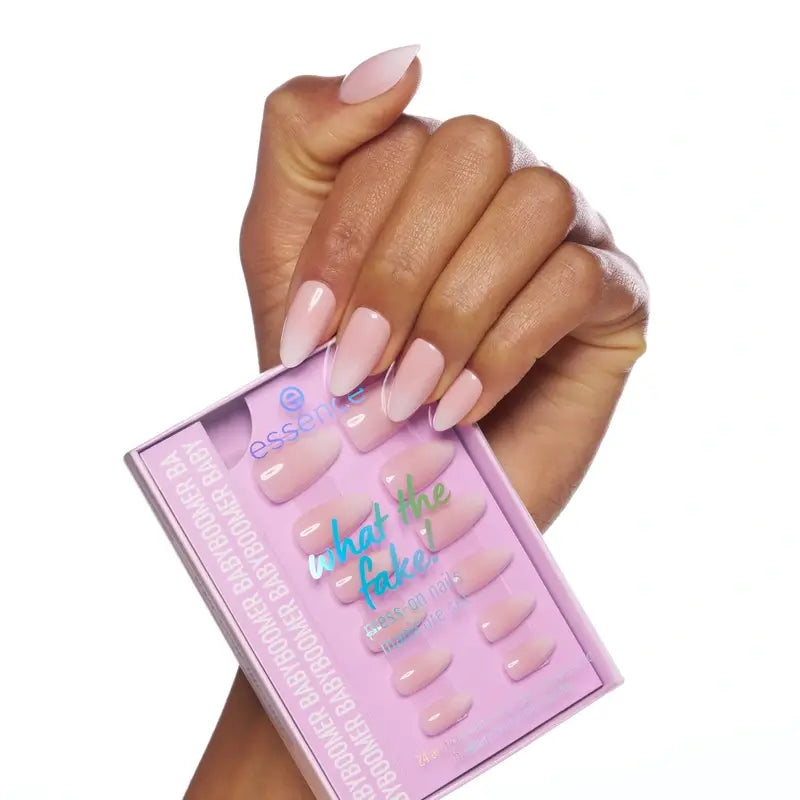 Essence Manicure Set With False Nails What The Fake ! Press-On Nails 03 , 28 pièces