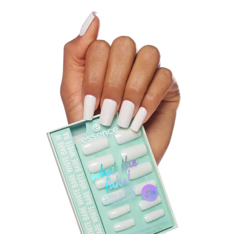 Essence Manicure Set With False Nails What The Fake ! Press-On Nails 04 , 28 pièces