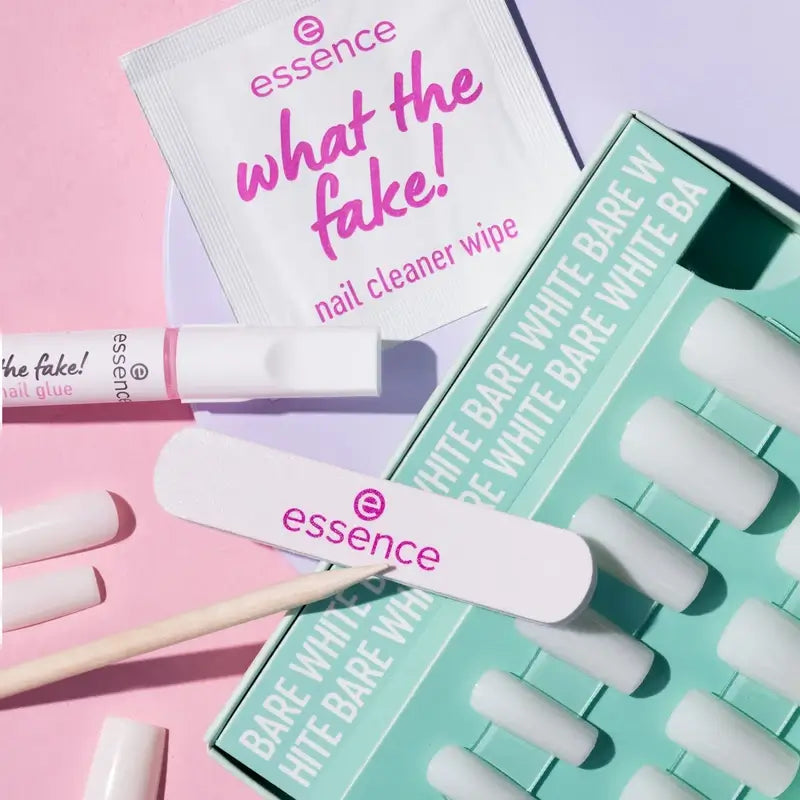 Essence Manicure Set With False Nails What The Fake ! Press-On Nails 04 , 28 pièces