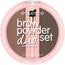 Essence Eyebrow Powder Duo Set 02 Brown, 1.8 g