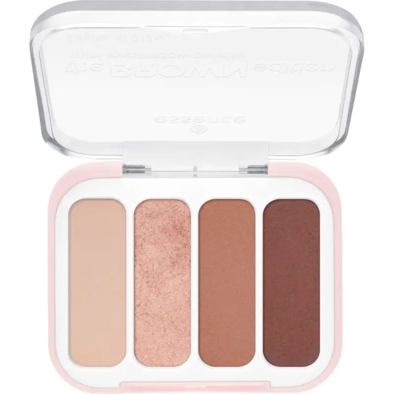 Mini-palette d'ombres à paupières Essence « The Brown Edition », 3,6 g