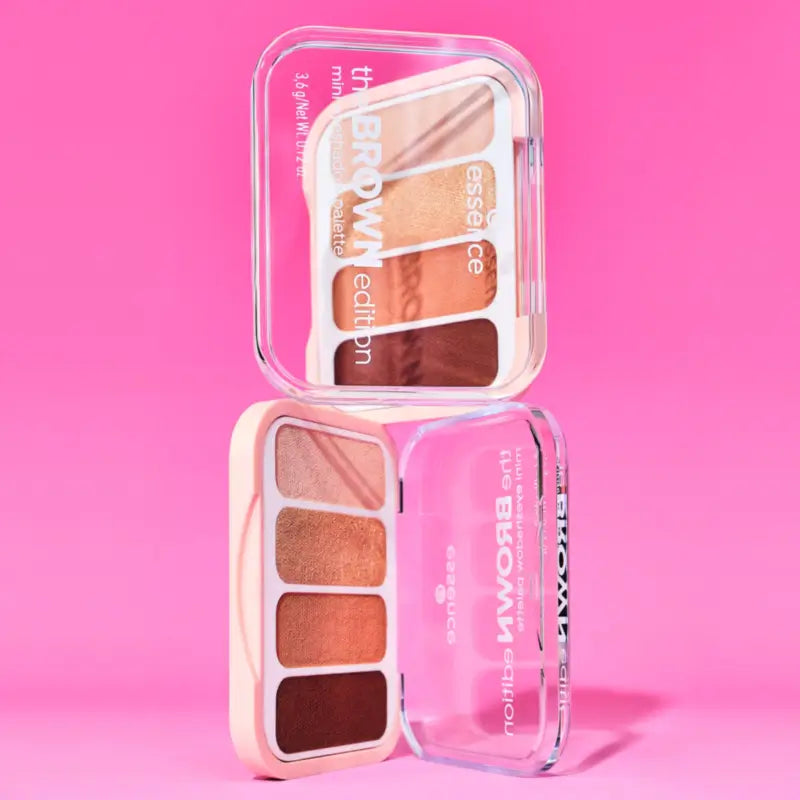 Mini-palette d'ombres à paupières Essence « The Brown Edition », 3,6 g