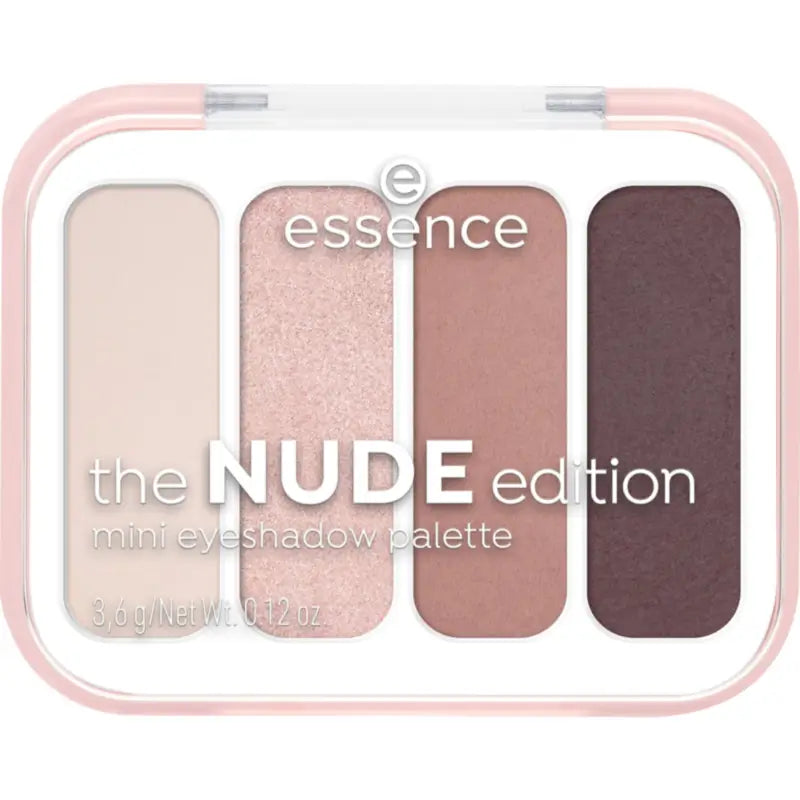 Mini-palette d'ombres à paupières Essence « The Nude Edition », 3,6 g