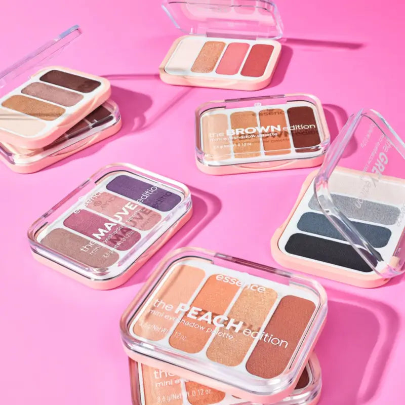 Mini-palette d'ombres à paupières Essence « The Nude Edition », 3,6 g