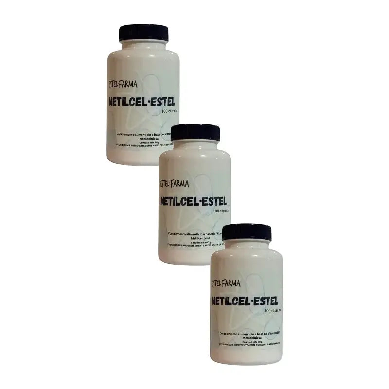 Estel-Farma Méthylcellulose 500 mg, 3 x 100 gélules