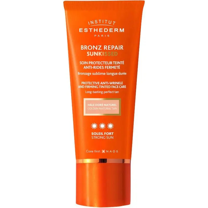 Esthederm Bronz Repair Sunkissed Anti-Wrinkle Facial Cream Strong Sun Colour, 50 ml