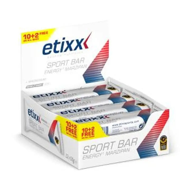 Etixx Ernergy Sport Marzipan Bars 12Pcs.