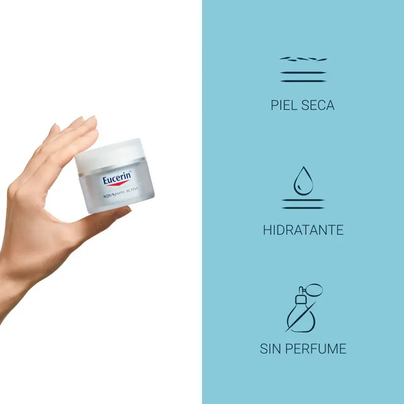 Eucerin Aquaporin Active pour peau sèche, 50 ml