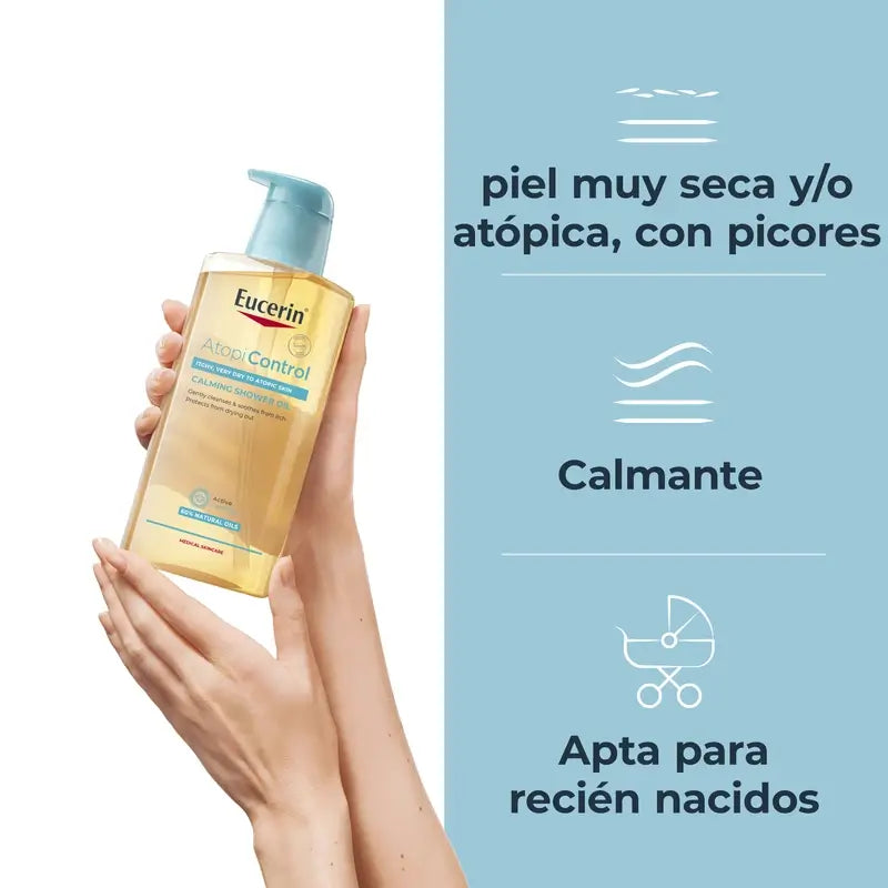 Eucerin Atopicontrol Oleogel Gel bain et douche 400 ml