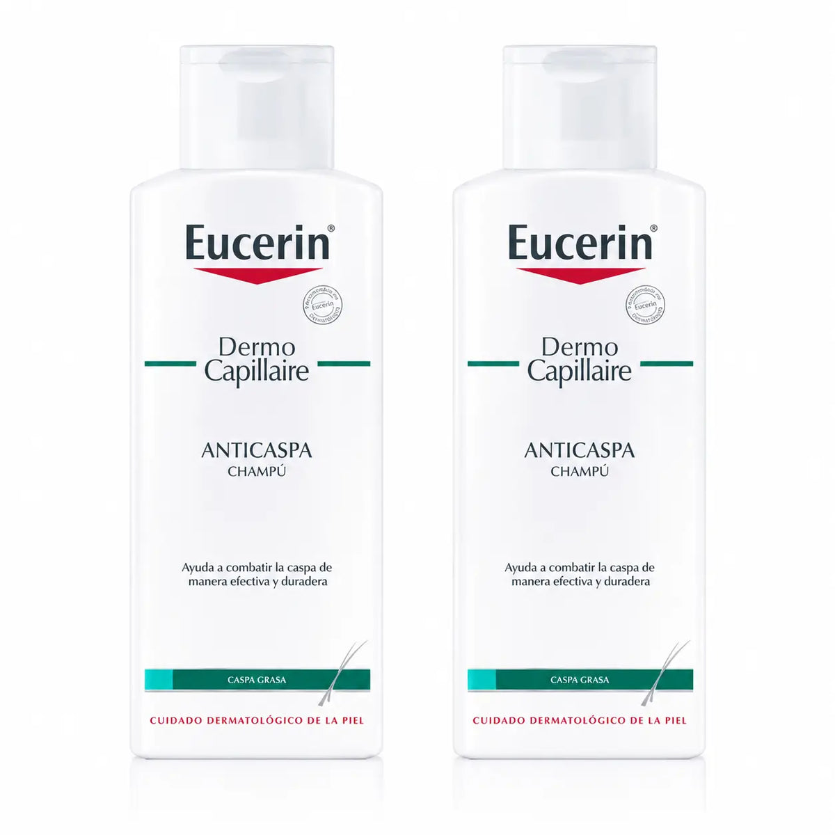 Eucerin Shampooing antipelliculaire, 250ml, pack 2