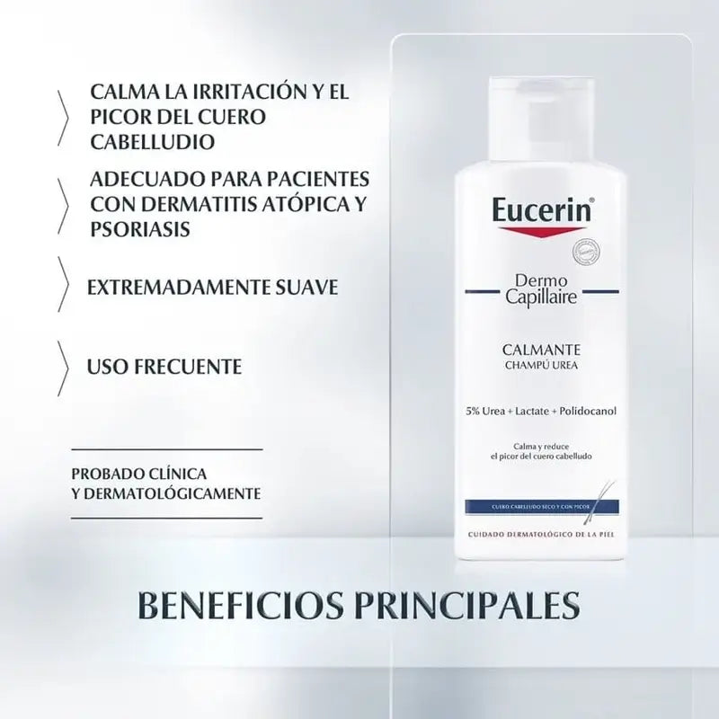 Eucerin Shampooing à l'urée, 250 ml