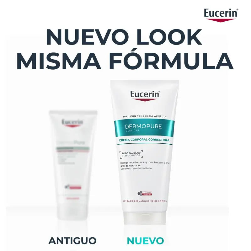 Eucerin Dermopure Triple Effect Body Cream, 200Ml
