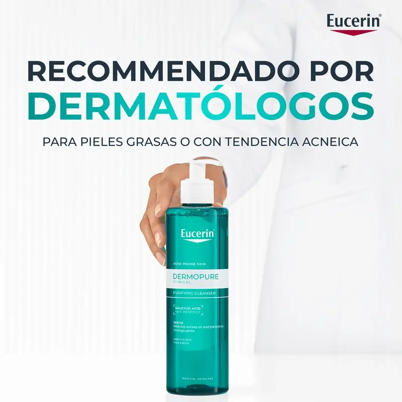 Eucerin Dermopure Cleansing Gel, 400 ml