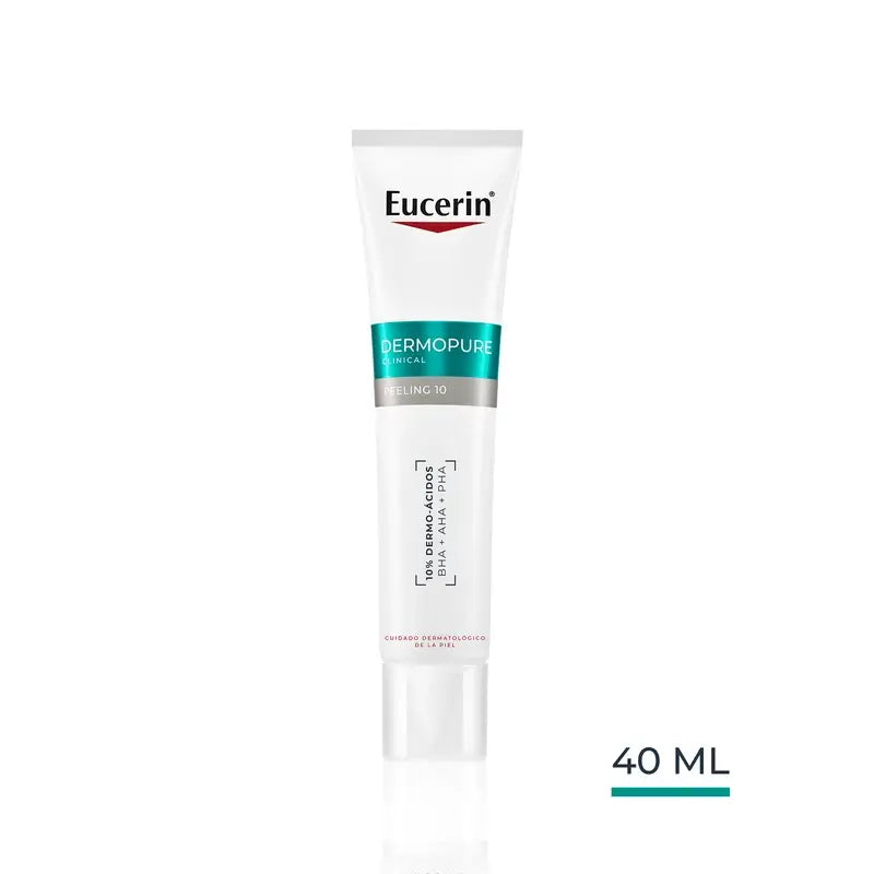 Eucerin Dermopure Peeling 10% Acides Hydroxylés, 40 ml