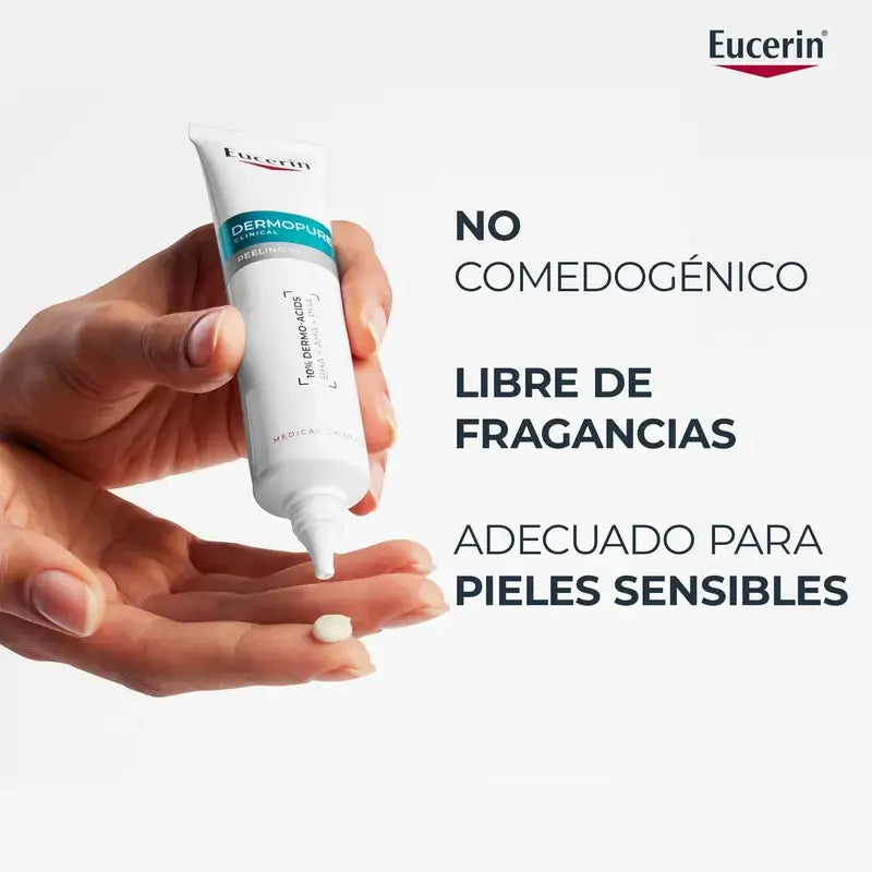 Eucerin Dermopure Peeling 10% Acides Hydroxylés, 40 ml