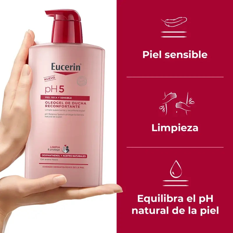 Eucerin Oucerin Oleogel Gel Douche , 1000 ml