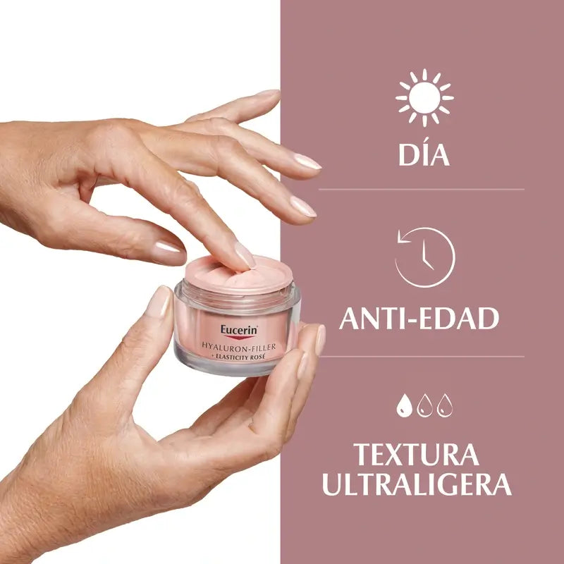 Eucerin Hyaluron Filler + Elasticity Rosé Day Cream SPF30 50 ml