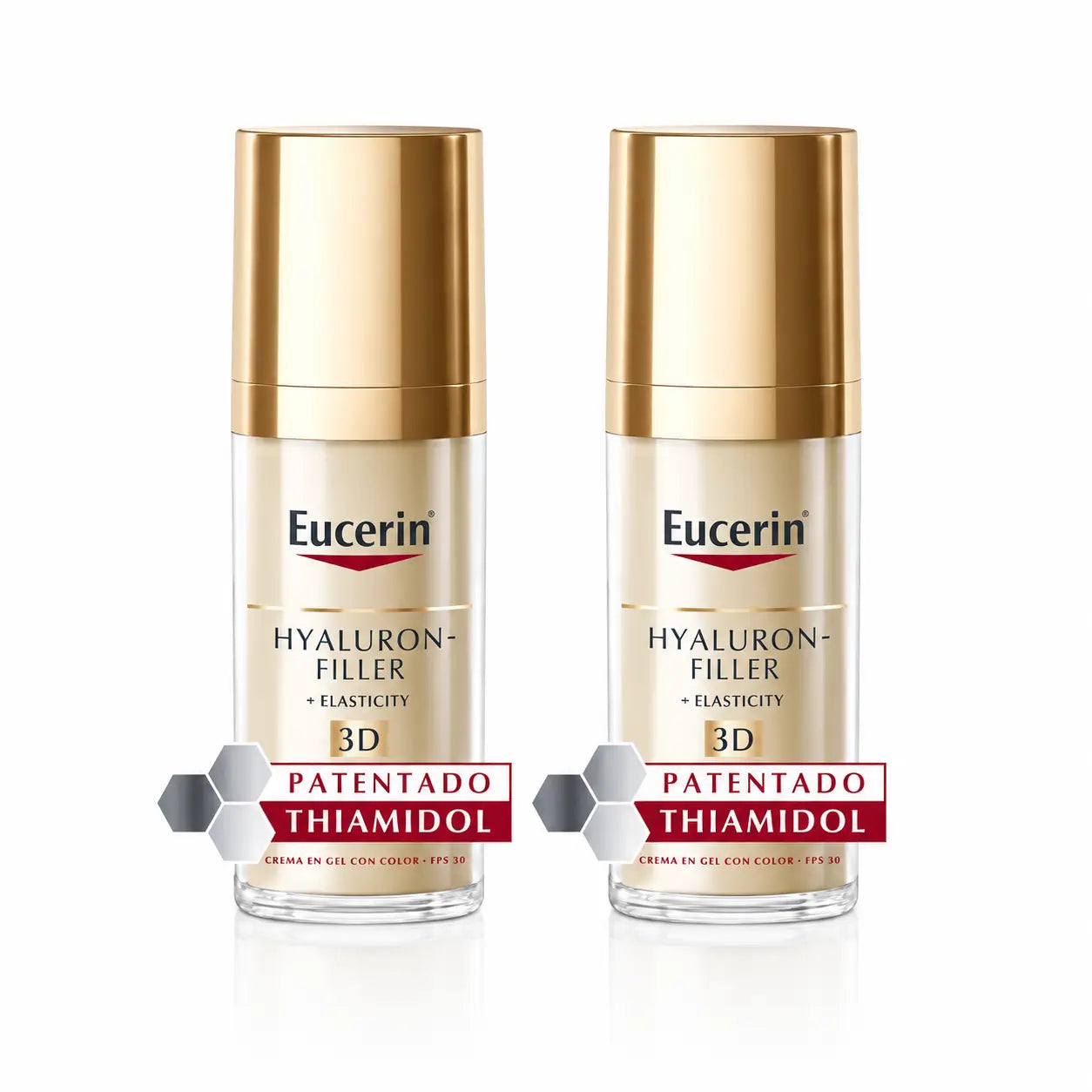 Eucerin Hyaluron Filler + Elasticity Hyaluronic Acid Serum 30ml, pack 2