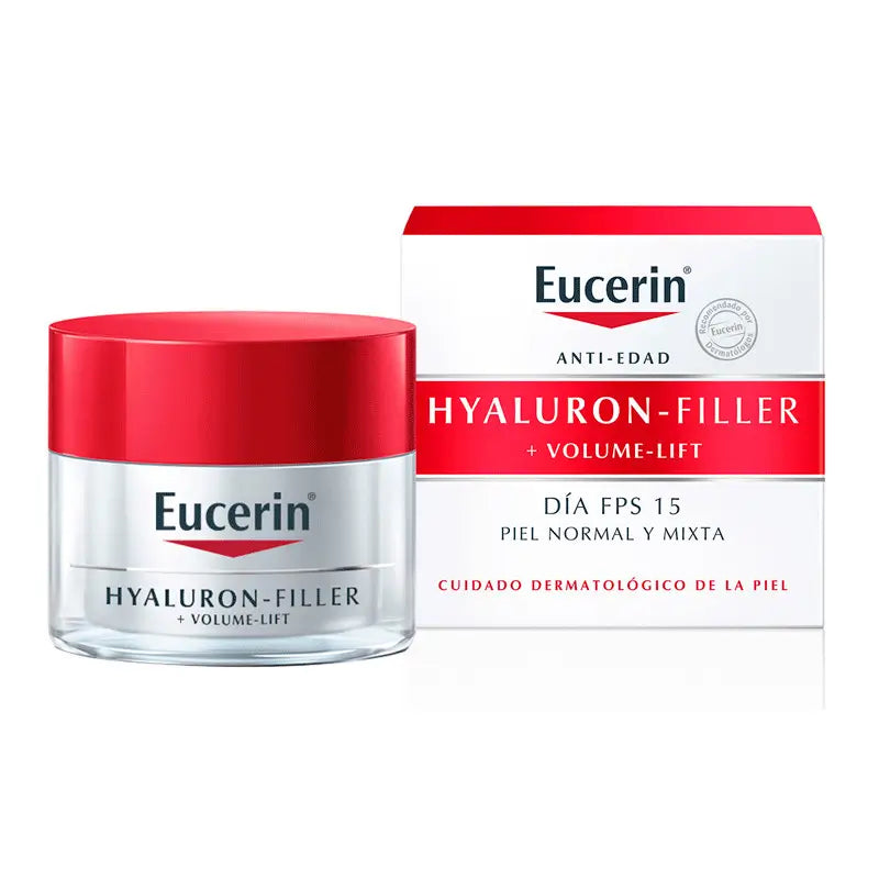 Eucerin Hyaluron Filler + Volume-Lift Day Normal Combination Skin, 50 ml