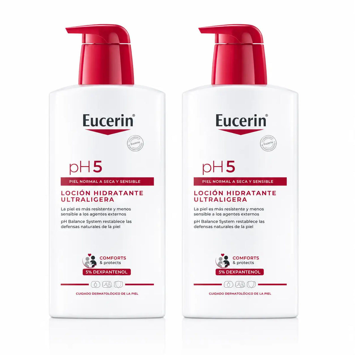 Eucerin Ph5 Lotion ultralégère, 1000ml, pack 2