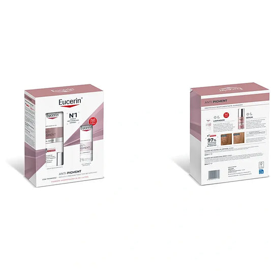 Pack Eucerin Anti-Pigment : sérum double action + gel nettoyant