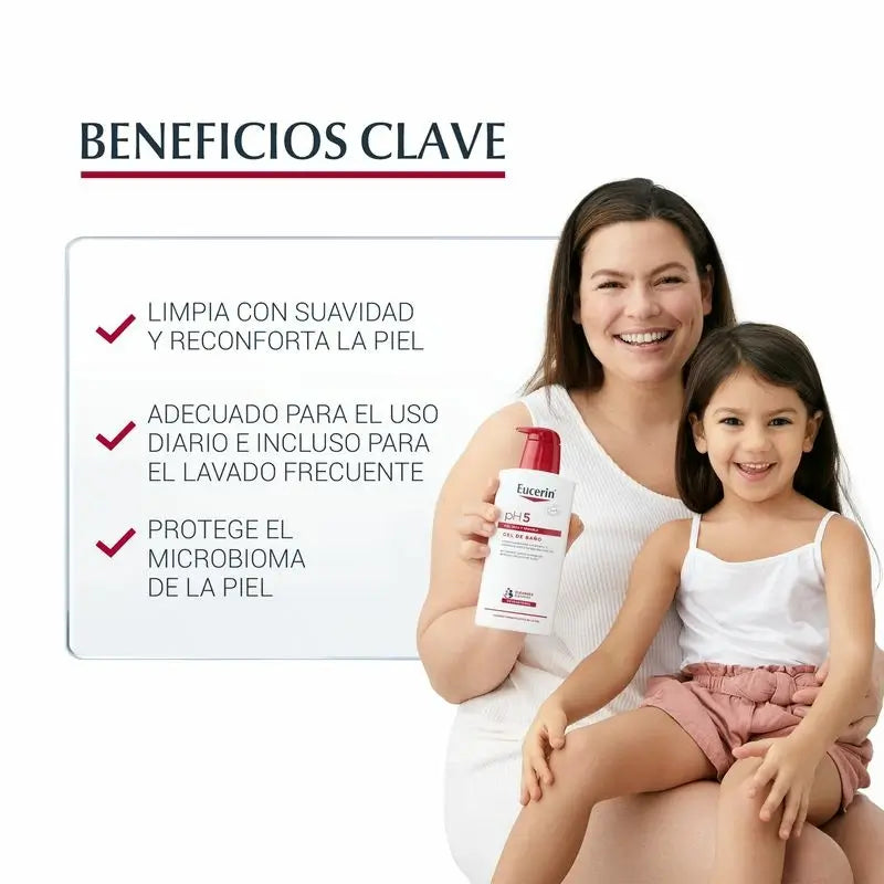 Eucerin Ph5 Gel de bain 400 ml