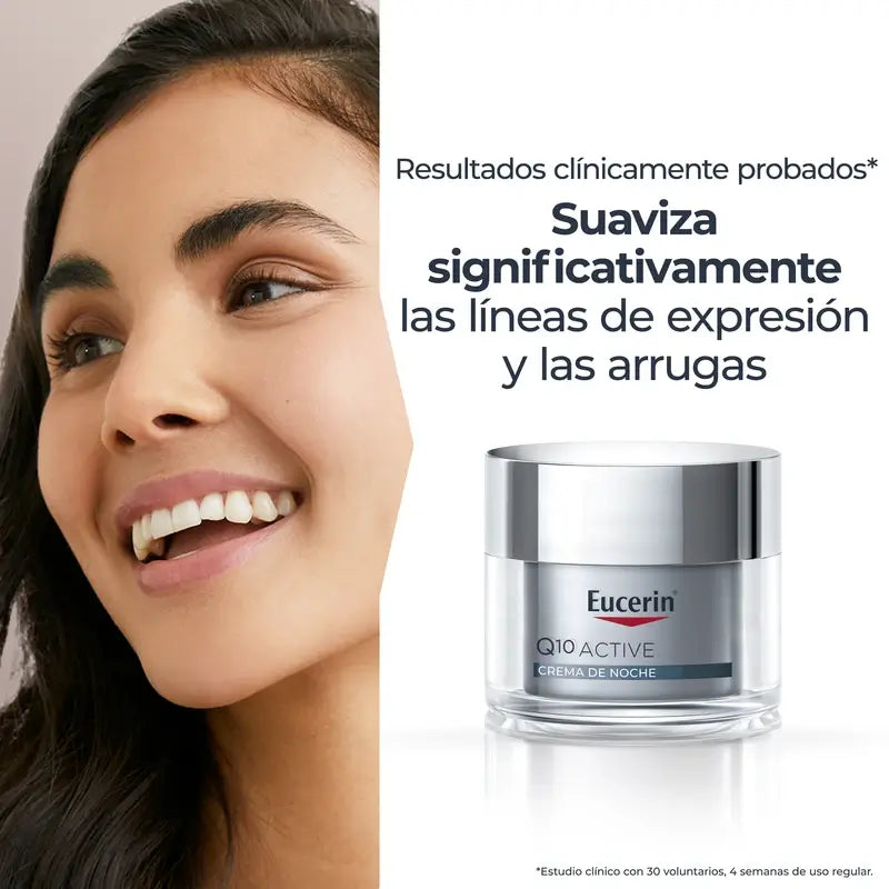 Eucerin Q10 Active Night Cream, 50 ml