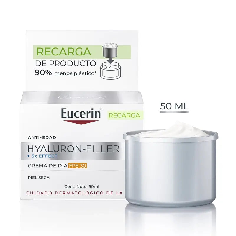 Eucerin Refill Day Cream Spf30 Hyaluron Filler, 50 ml